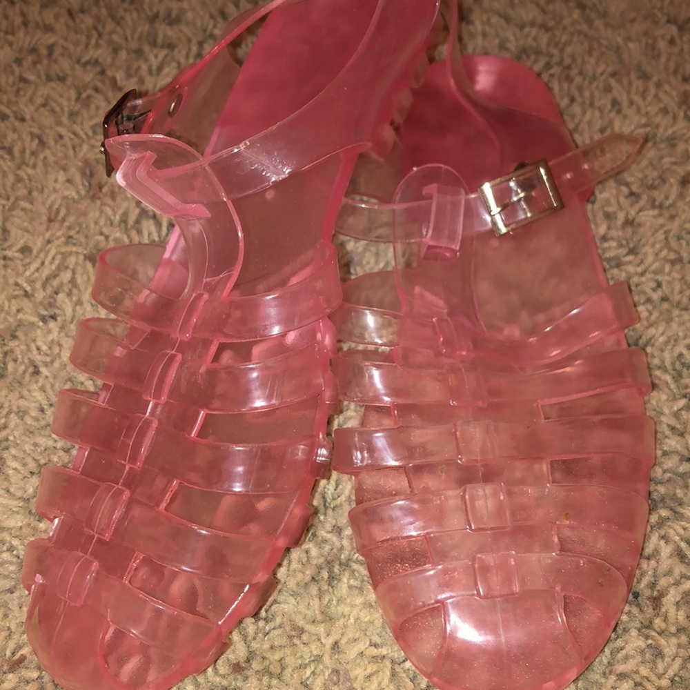 pink jelly’s from forever 21